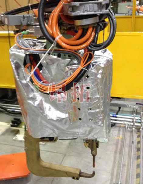 焊鉗防護(hù)罩