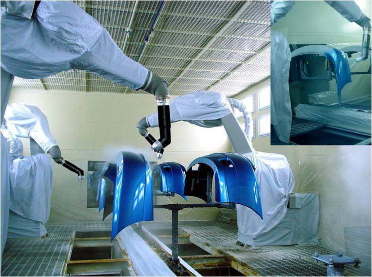 噴涂機(jī)器人防護(hù)服