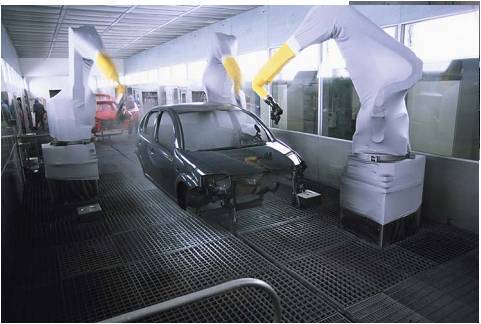 噴漆機(jī)器人防護(hù)服